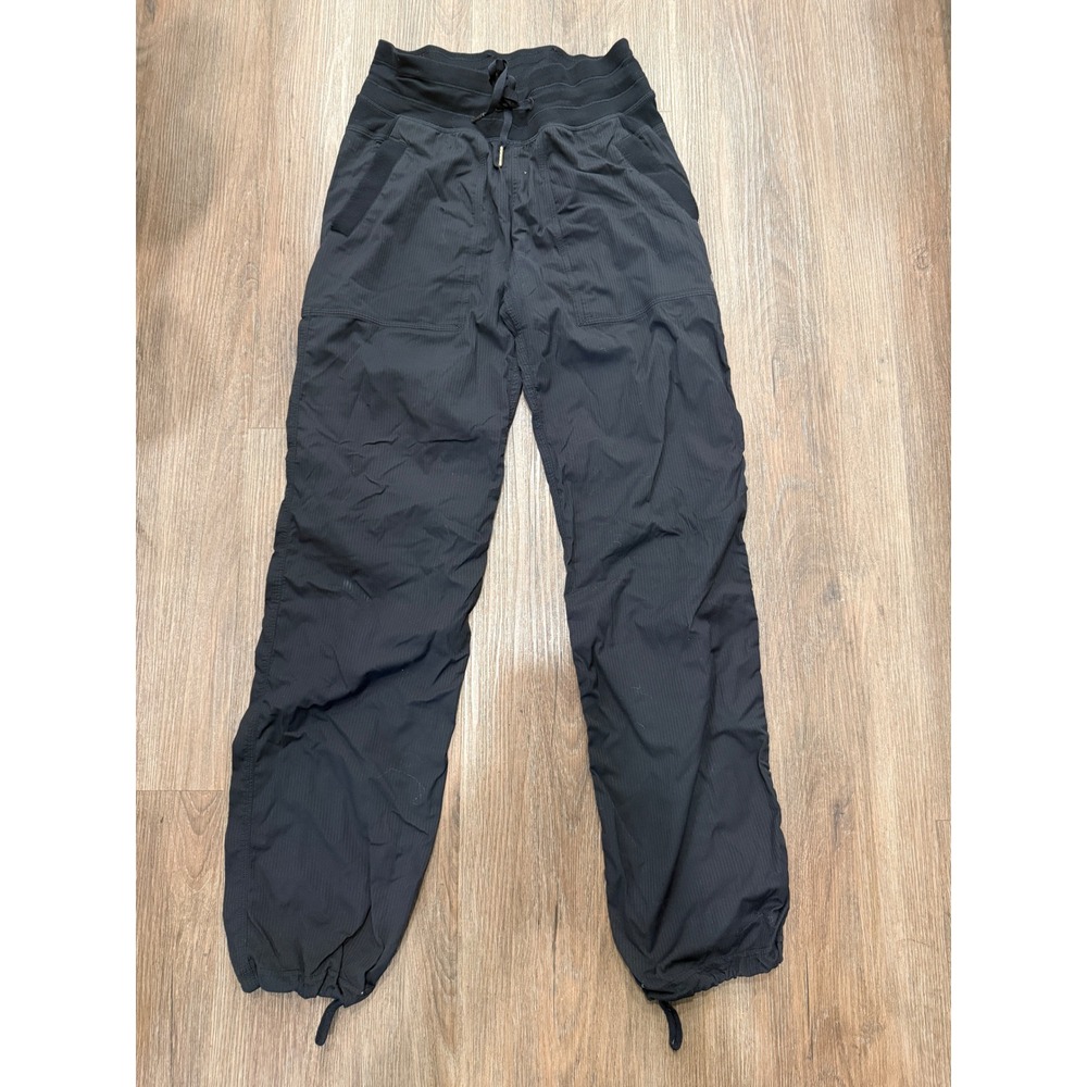 Lululemon Dance Studio Pant II Black Unlined Swift Fabric Size 4 LW5CFWR